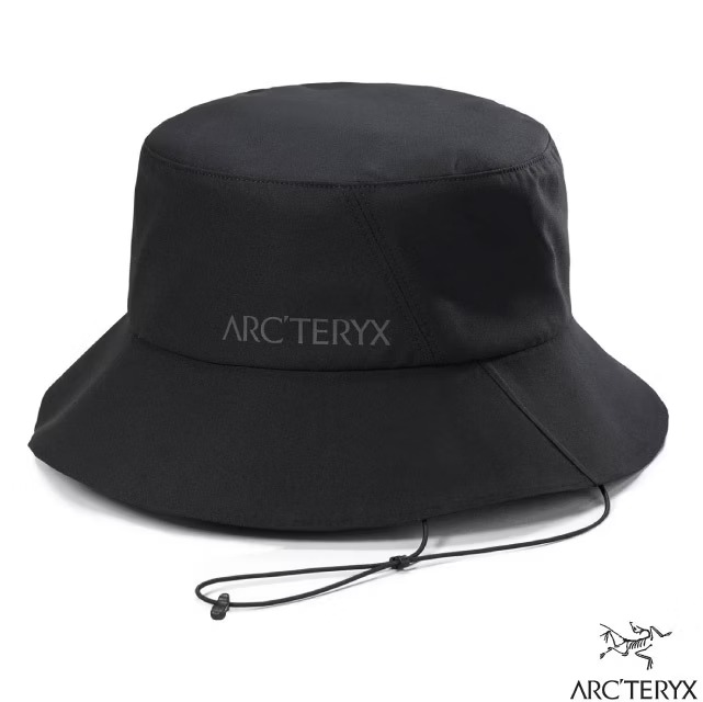 【ARCTERYX 始祖鳥】Sinsolo Bucket Hat 輕量漁夫帽.圓盤帽.遮陽防曬/X000009486 黑✿30E010